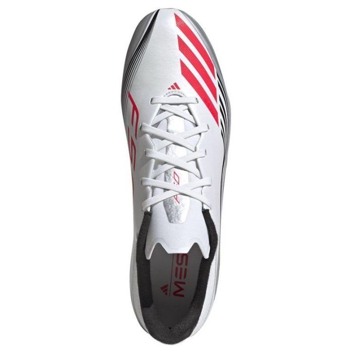 Vyriški futbolo bateliai adidas F50 Messi League FG/MG, balti