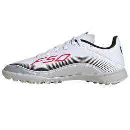 Vaikiški futbolo bateliai adidas F50 Messi League, balti