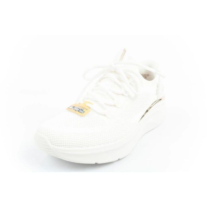 Moteriški įspiriami sportbačiai Skechers BOBS B Love – True Delight, balti ir aukso spalvos