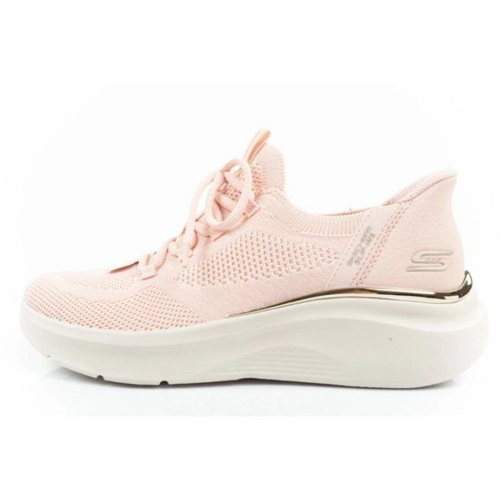 Moteriški įspiriami sportbačiai Skechers BOBS B Love – True Delight, rožiniai ir aukso spalvos