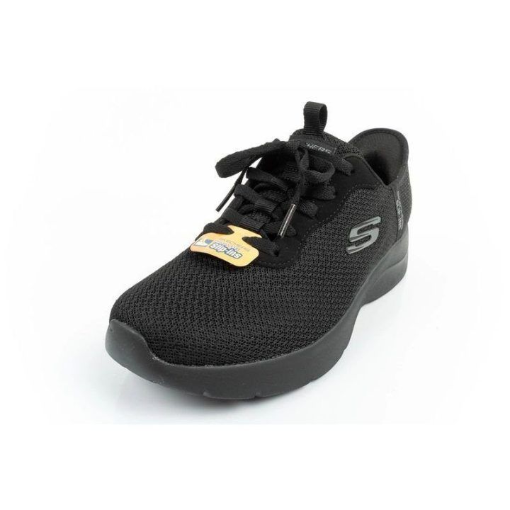 Moteriški įspiriami sportbačiai Skechers Dynamight 2.0, juodi