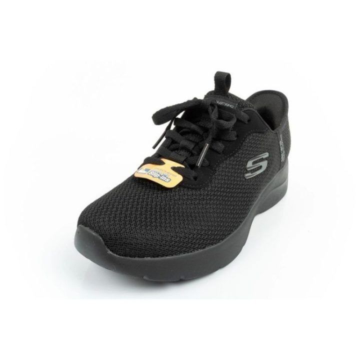 Moteriški įspiriami sportbačiai Skechers Dynamight 2.0, juodi