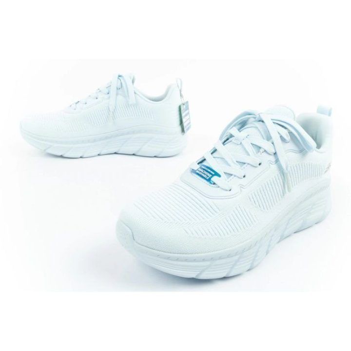 Moteriški sportbačiai Skechers Bobs B Flex, mėlyni