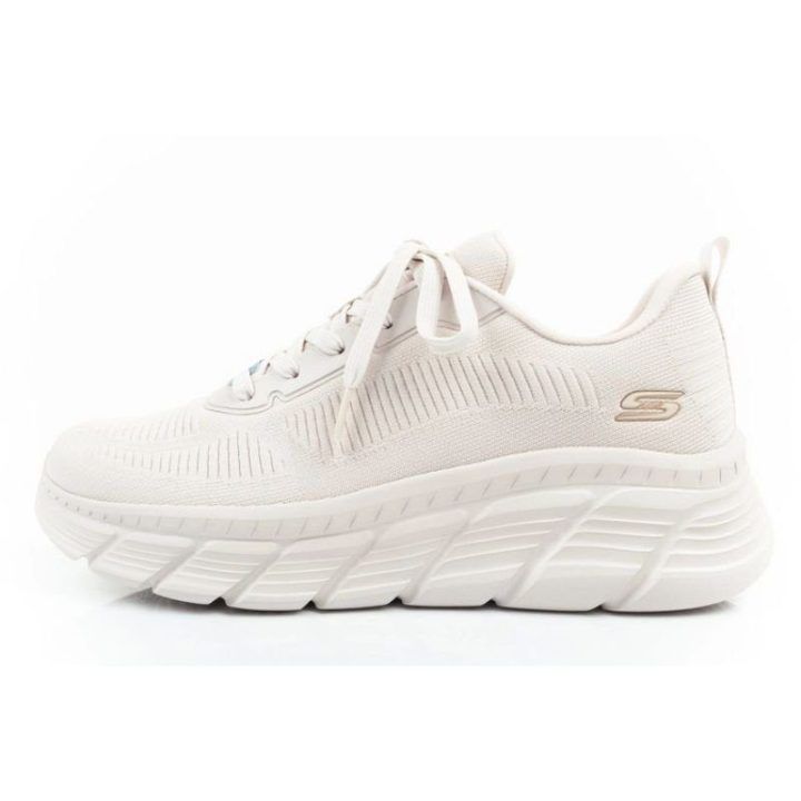 Moteriški sportbačiai Skechers Bobs B Flex su Memory Foam, smėlio