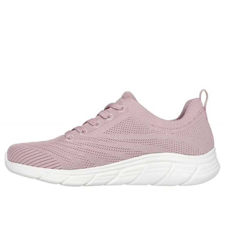 Moteriški sportbačiai Skechers BOBS Sport B Flex Lo, rožiniai