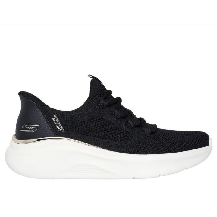 Moteriški įspiriami sportbačiai Skechers BOBS B Love – True Delight, juodi