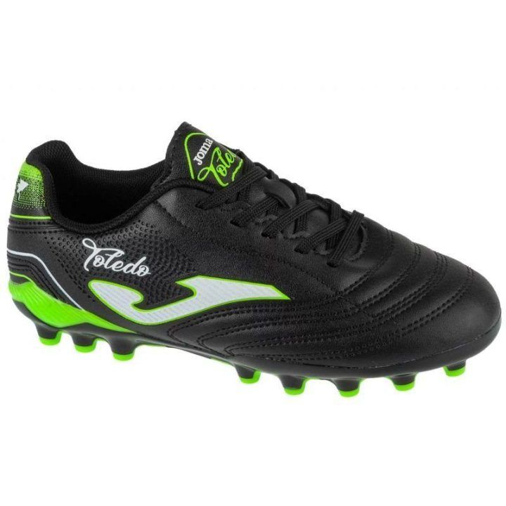 Vaikiški futbolo bateliai Joma Toledo 2501 AG, juodi