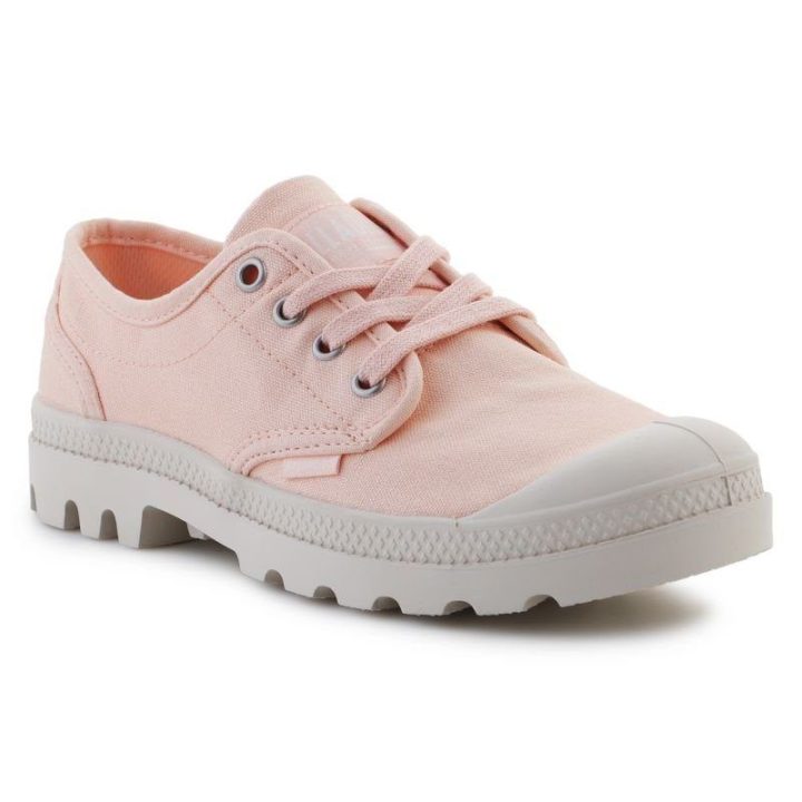 Moteriški sportbačiai Palladium Pampa Oxford, smėlio ir rožiniai