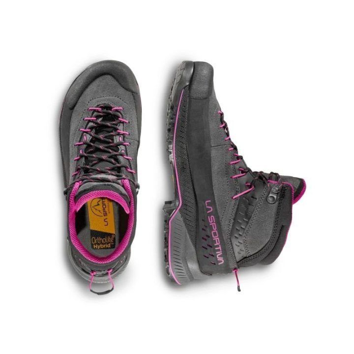 Moteriški batai artėjimui La Sportiva TX4 Evo Mid GTX, anglies / pavasario spalvos