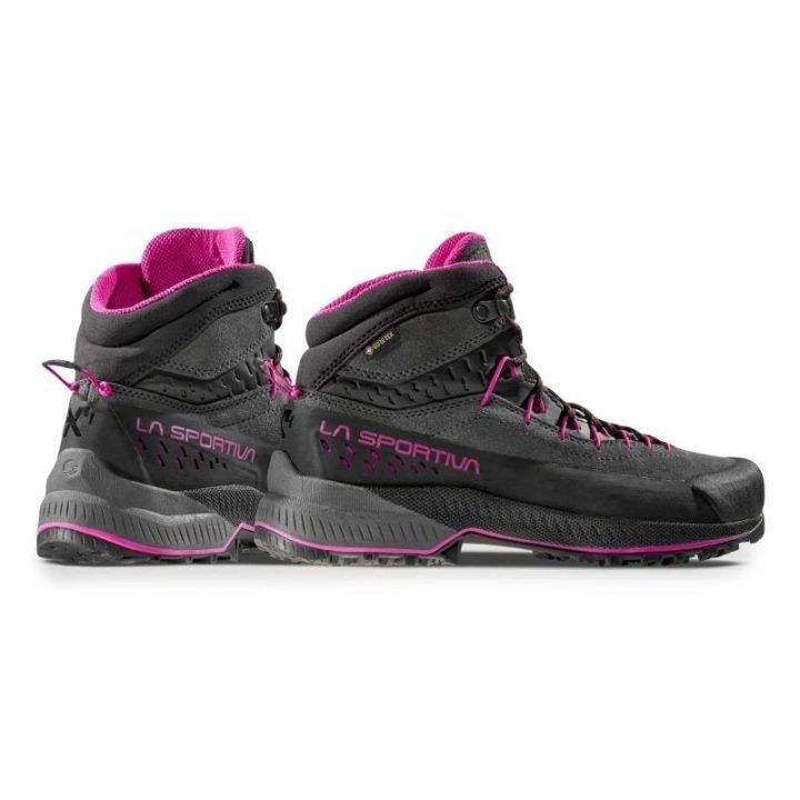 Moteriški batai artėjimui La Sportiva TX4 Evo Mid GTX, anglies / pavasario spalvos
