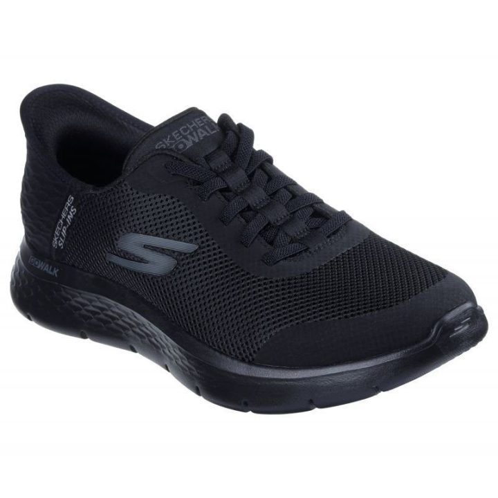 Vyriški sportbačiai Skechers Go Walk Flex Hands Up, juodi