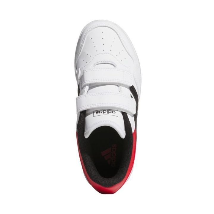 Vaikiški sportbačiai su dviem lipukais adidas Hoops 4.0