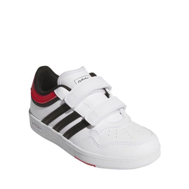 Vaikiški sportbačiai su dviem lipukais adidas Hoops 4.0