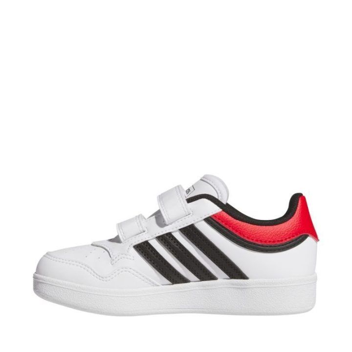 Vaikiški sportbačiai su dviem lipukais adidas Hoops 4.0