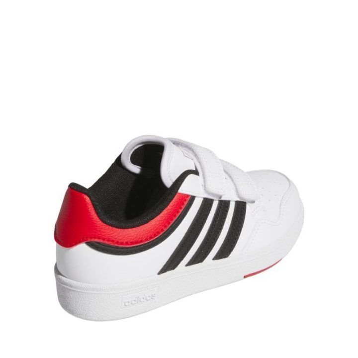 Vaikiški sportbačiai su dviem lipukais adidas Hoops 4.0