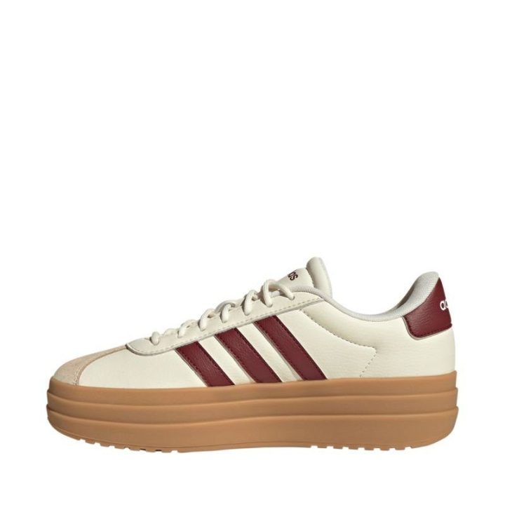 Moteriški sportbačiai su paaukštintu guminiu padu adidas VL Court Bold