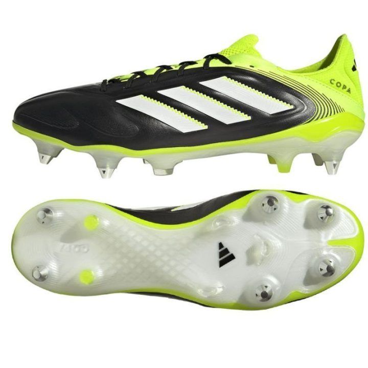 Vyriški futbolo bateliai adidas Copa Pure III Elite, juodi ir žali