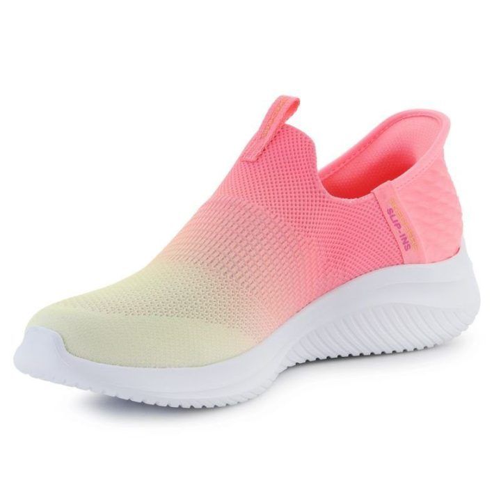 Moteriški įspiriami sportbačiai Skechers Ultra Flex 3.0, neoniniai