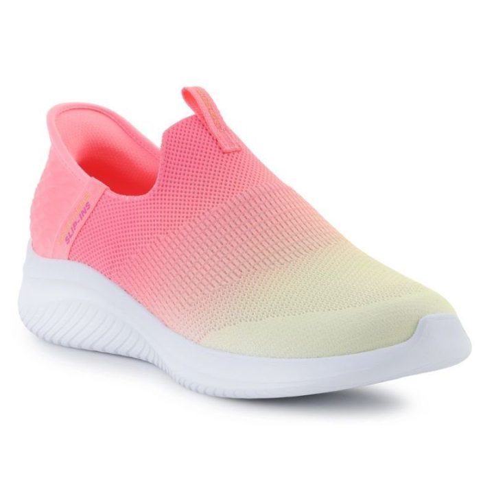 Moteriški įspiriami sportbačiai Skechers Ultra Flex 3.0, neoniniai