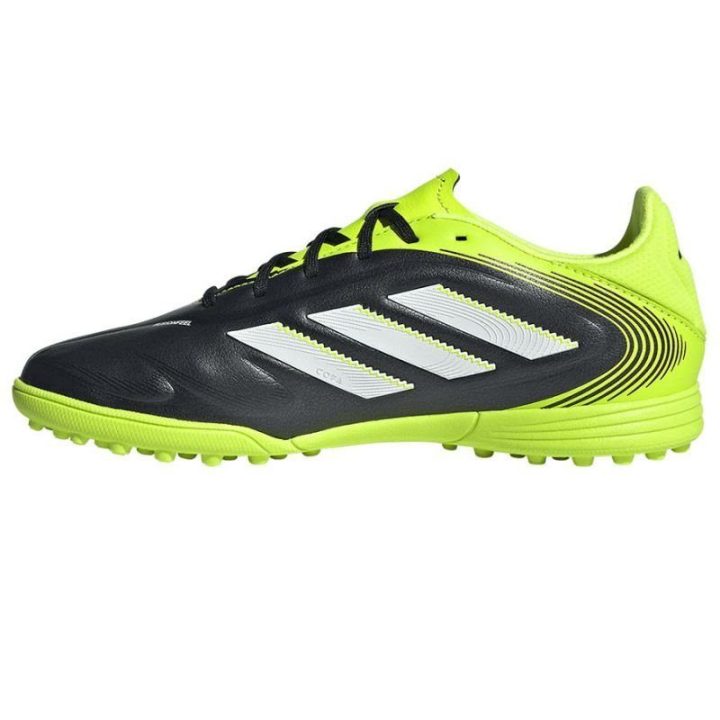 Vaikiški futbolo bateliai adidas Copa Pure III League, juodi ir žali