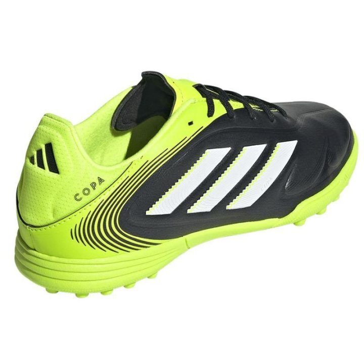 Vaikiški futbolo bateliai adidas Copa Pure III League, juodi ir žali