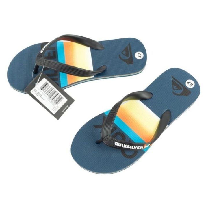 Vaikiškos šlepetės per pirštą Quiksilver Molokai, tamsiai mėlynos