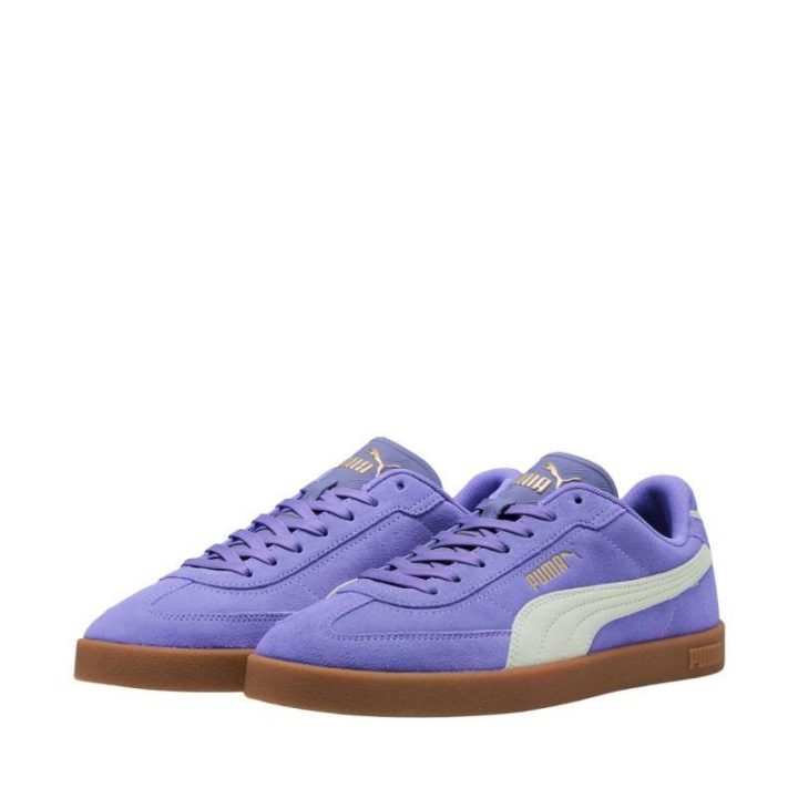 Moteriški zomšiniai sportbačiai Puma Club II, violetiniai