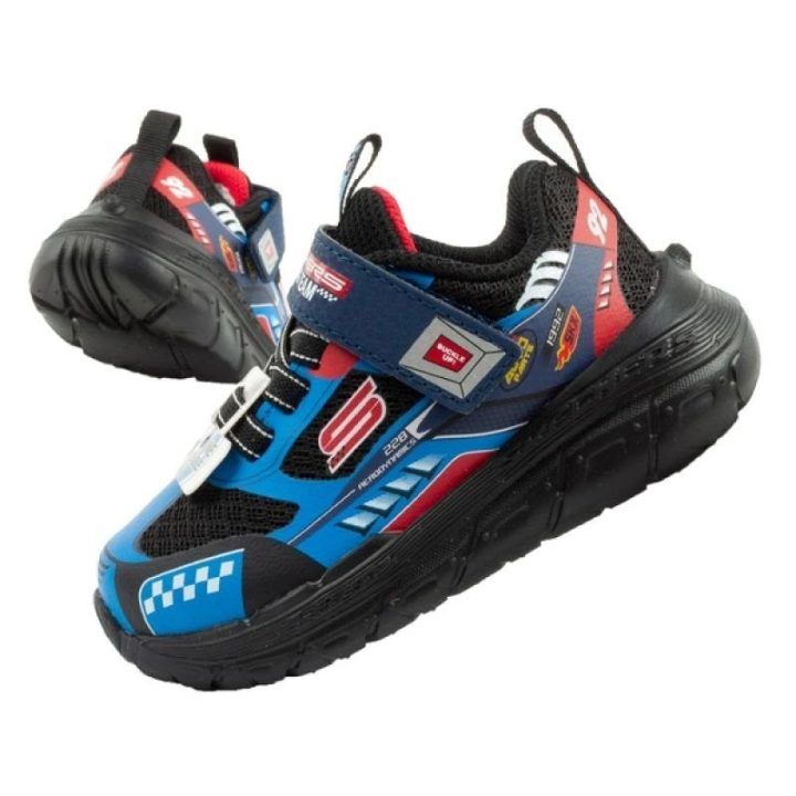 Sportbačiai berniukams su lipukais Skechers Skech Tracks
