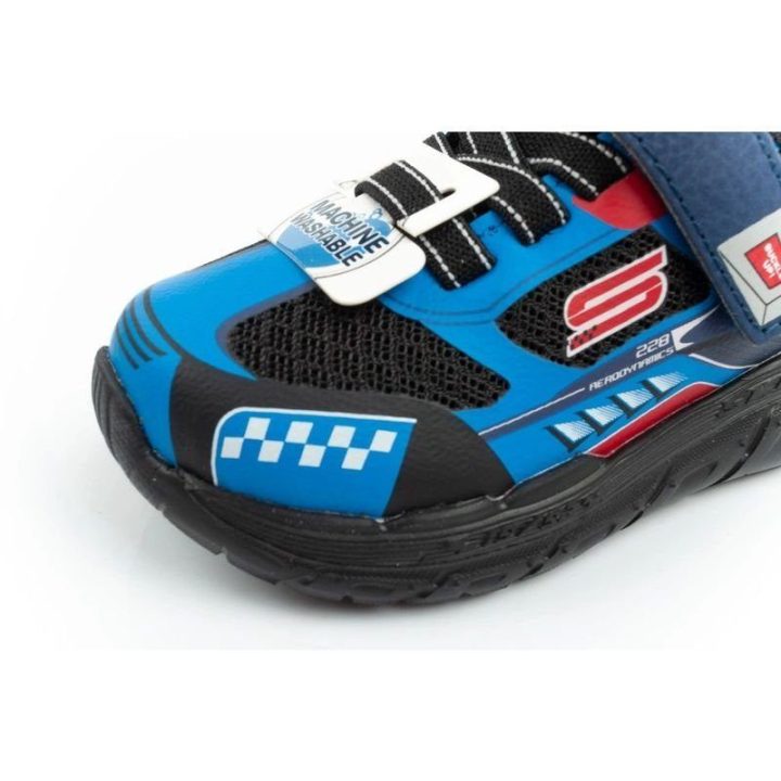 Sportbačiai berniukams su lipukais Skechers Skech Tracks
