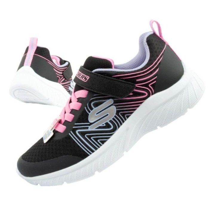 Vaikiški sportbačiai su lipuku Skechers Microspec Plus