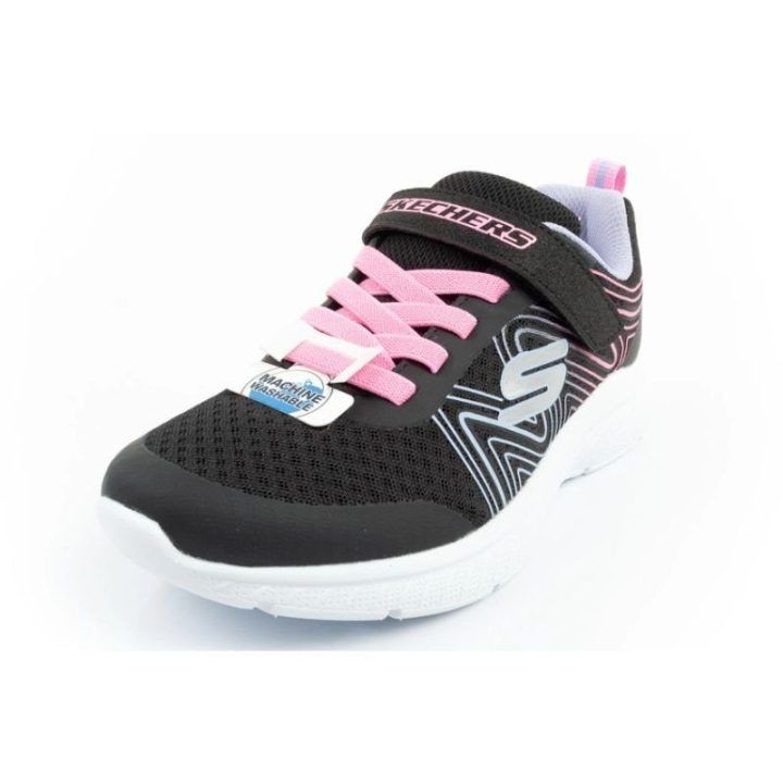 Vaikiški sportbačiai su lipuku Skechers Microspec Plus
