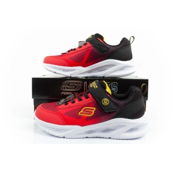 Sportbačiai berniukams su šviesomis Skechers Meteor-Lights