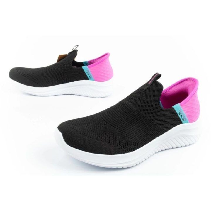 Sportbačiai mergaitėms su įspiriama konstrukcija Skechers Ultra Flex
