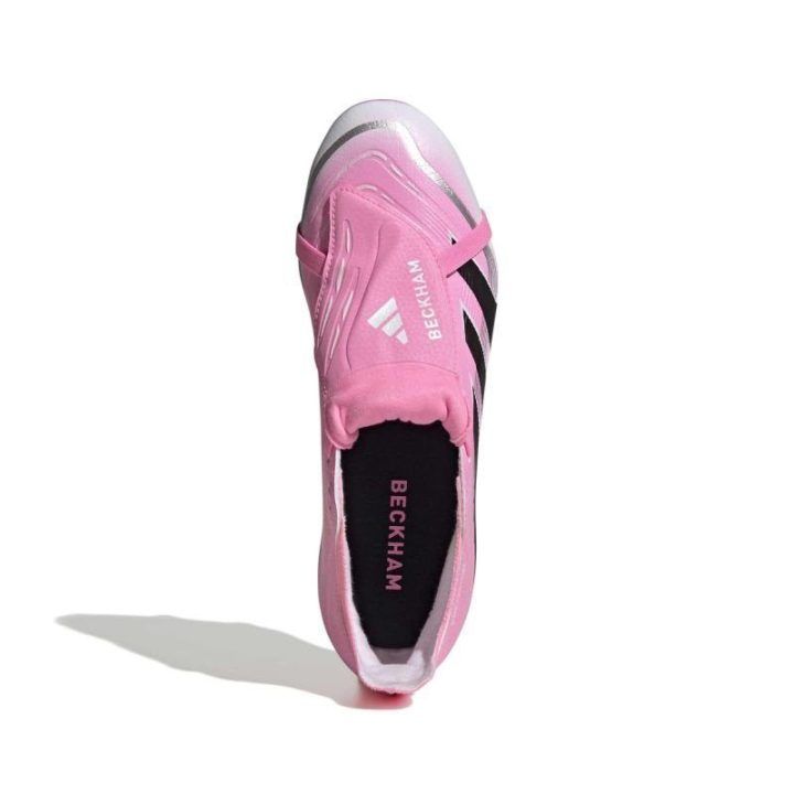 Futbolo bateliai adidas Predator League, rožiniai, juodi ir balti