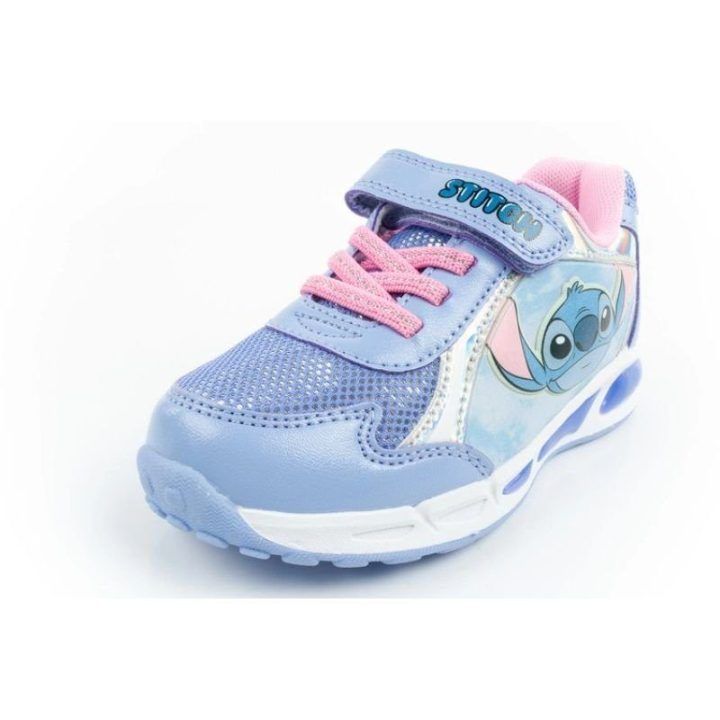 Vaikiški LED sportbačiai su lipuku Leomil Stitch