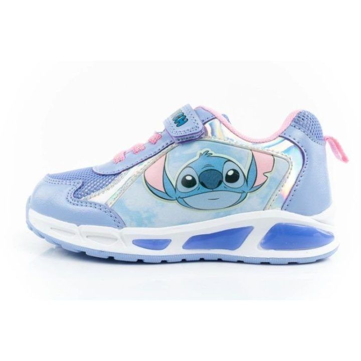 Vaikiški LED sportbačiai su lipuku Leomil Stitch