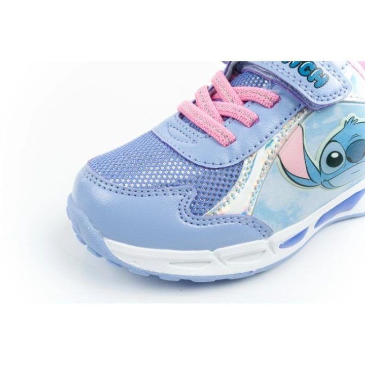 Vaikiški LED sportbačiai su lipuku Leomil Stitch