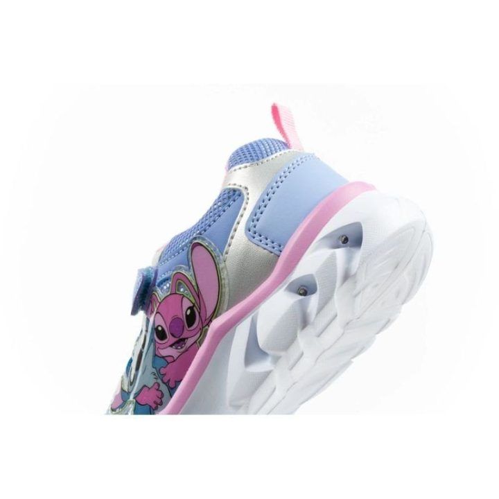 Vaikiški sportbačiai su lipuku ir LED Leomil Stitch