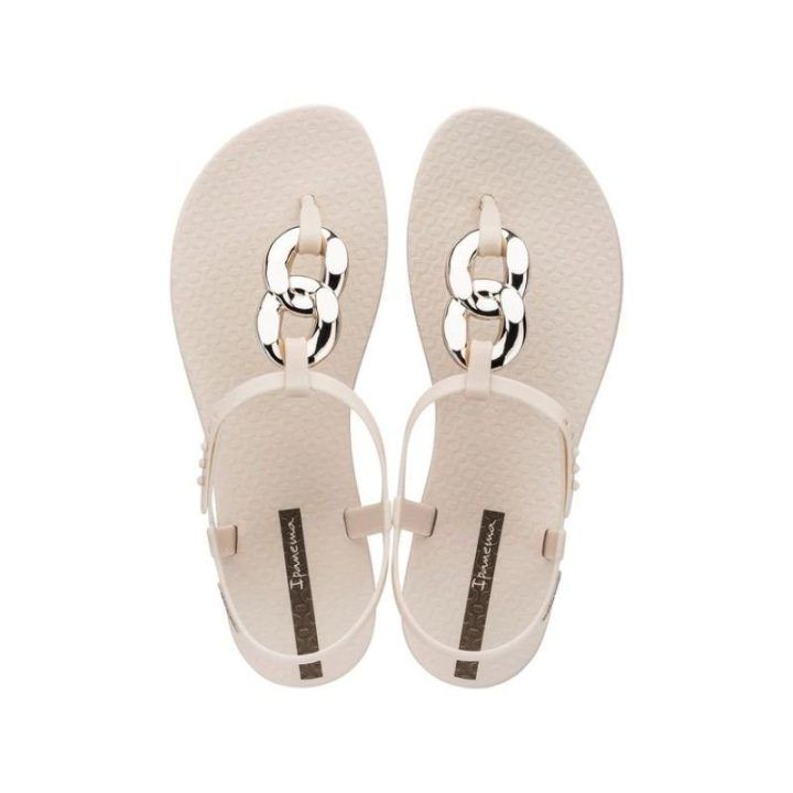 Moteriškos lengvos šlepetės per pirštą Ipanema Sandal Class, smėlio