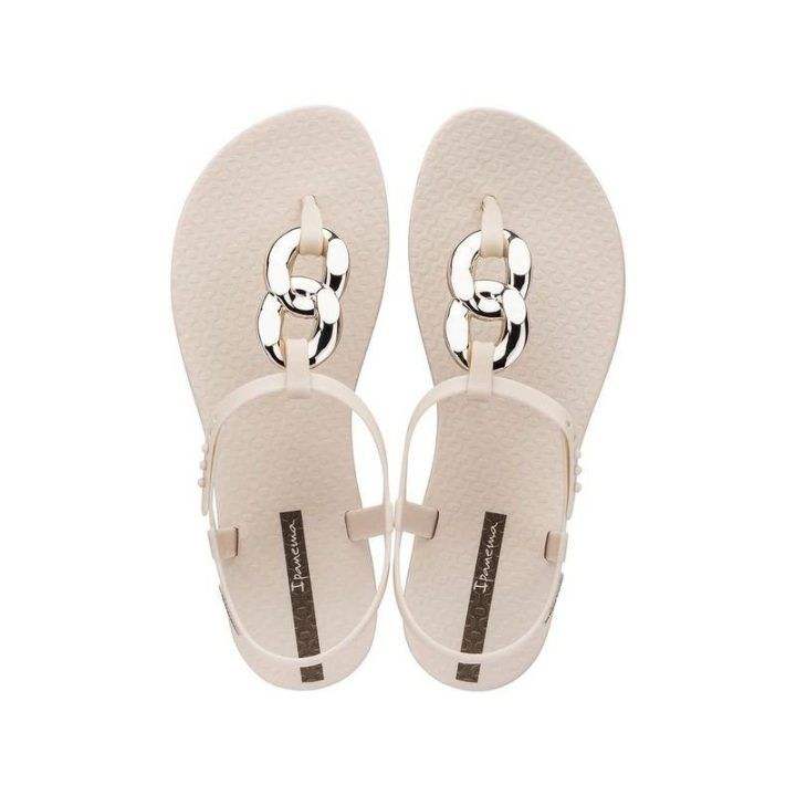 Moteriškos lengvos šlepetės per pirštą Ipanema Sandal Class, smėlio