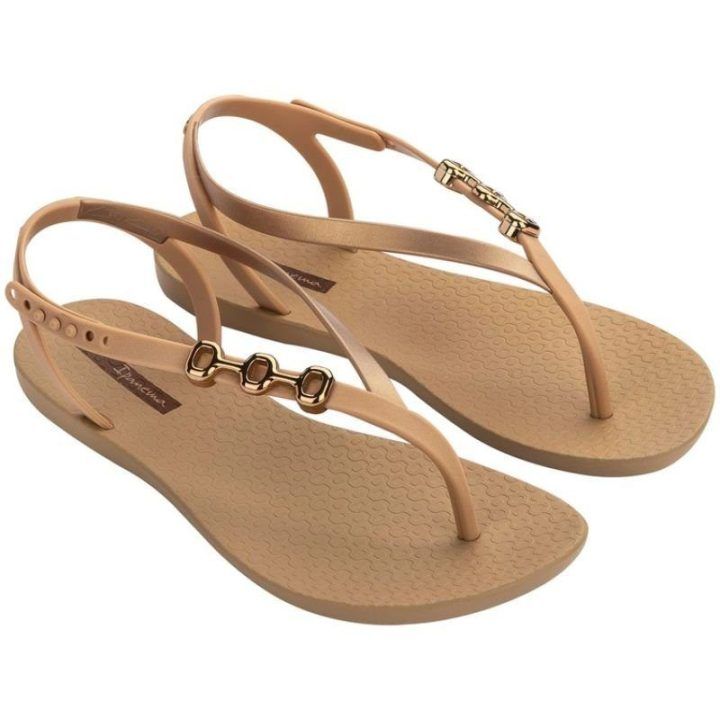 Moteriškos šlepetės per pirštą Ipanema Sandal Class, smėlio