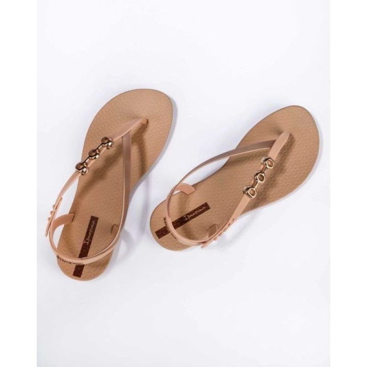 Moteriškos šlepetės per pirštą Ipanema Sandal Class, smėlio