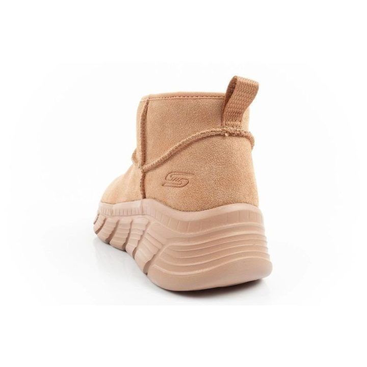 Moteriški pašiltinti aulinukai Skechers, rudi