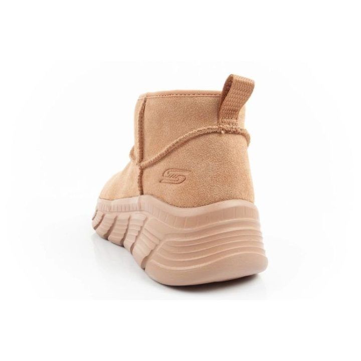 Moteriški pašiltinti aulinukai Skechers, rudi
