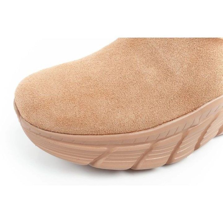 Moteriški pašiltinti aulinukai Skechers, rudi