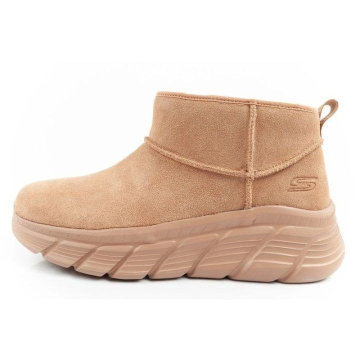 Moteriški pašiltinti aulinukai Skechers, rudi