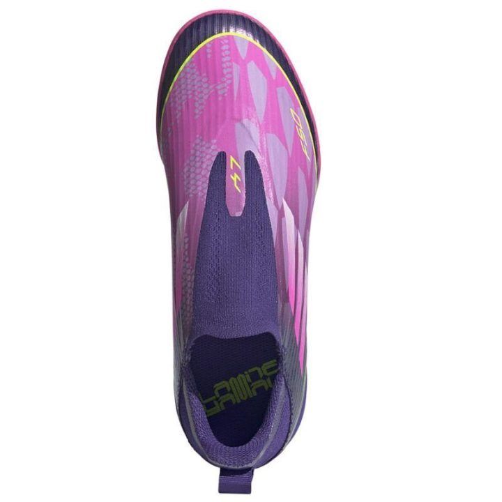 Vaikiški futbolo bateliai be raištelių adidas F50 Lamine Yamal TF