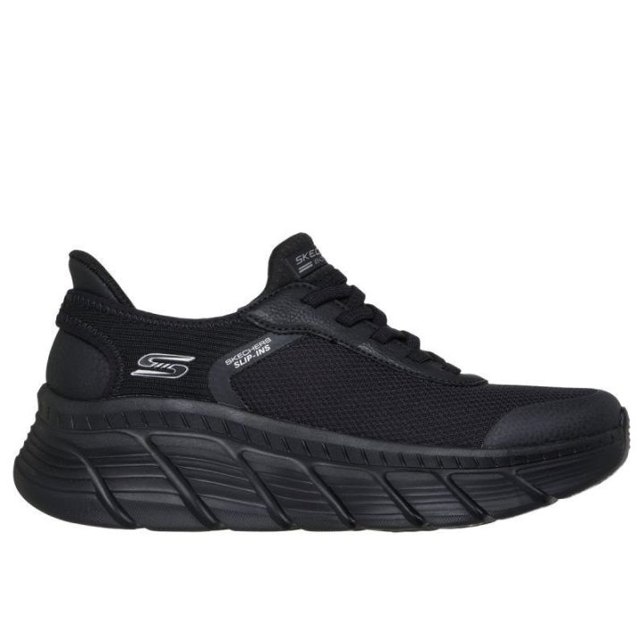Moteriški įspiriami sportbačiai Skechers BOBS B Flex Hi, juodi