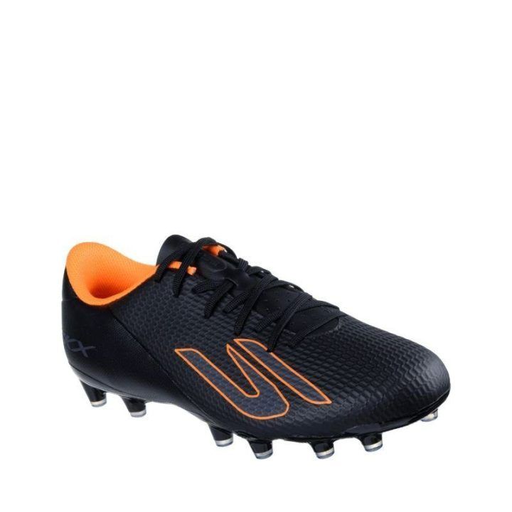 Vyriški futbolo bateliai Skechers Academy AG, juodi ir oranžiniai