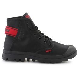 Vyriški kedai aukštu auliuku Palladium Pampa Hi Dare II, juodi